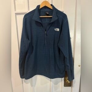 The North Face Men's Navy Zip-Up Sweater